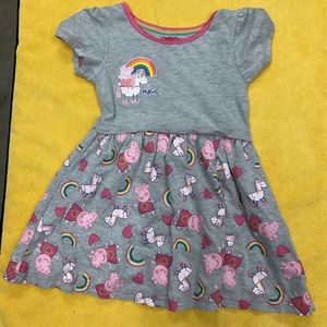 Peppa pig dress kids